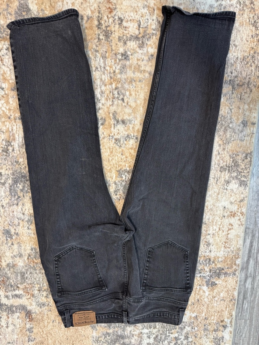 Signature by Levi Strauss Black Relaxed Men’s Jeans